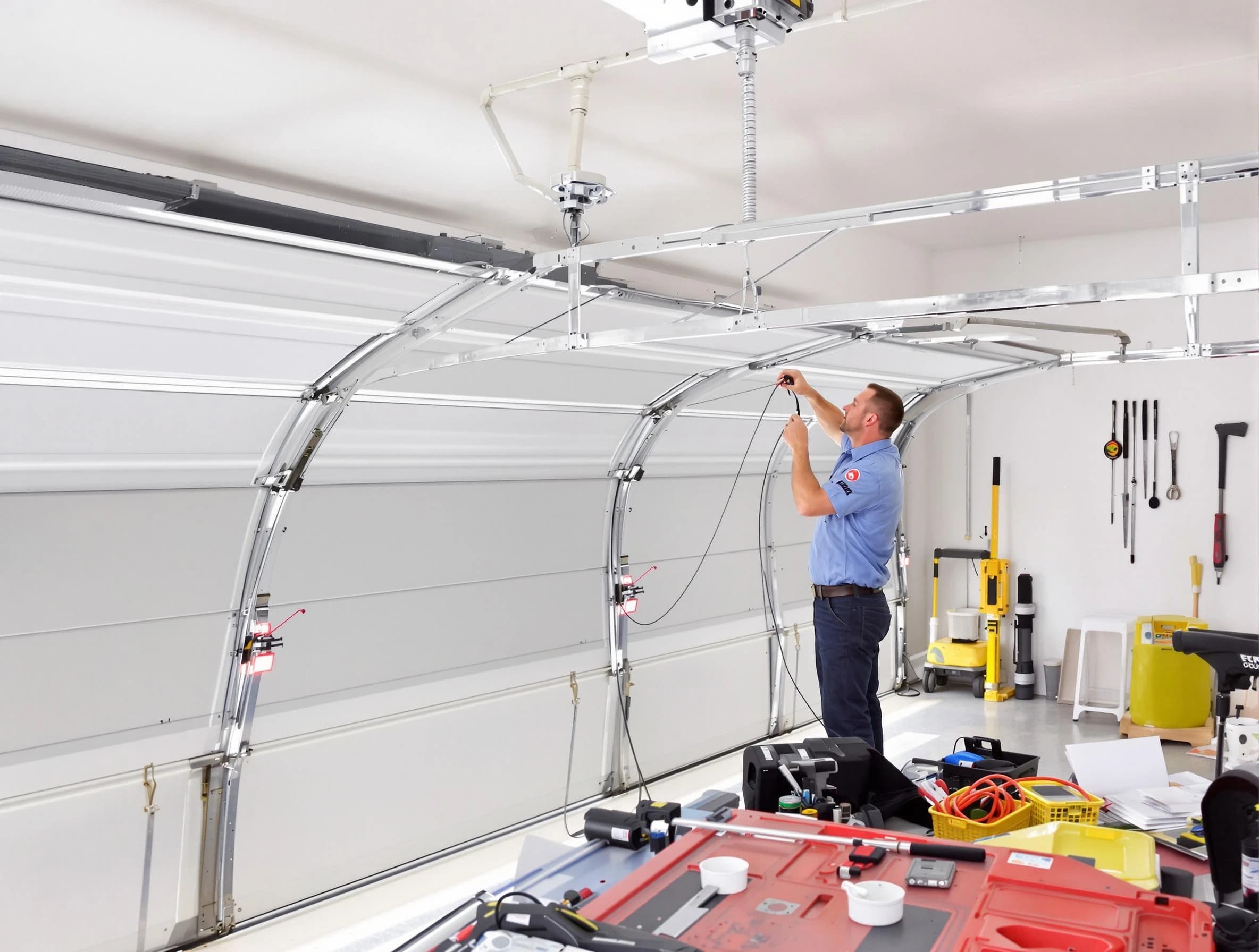 Garage door cable repair service by Gilbert Garage Door Repair in Gilbert