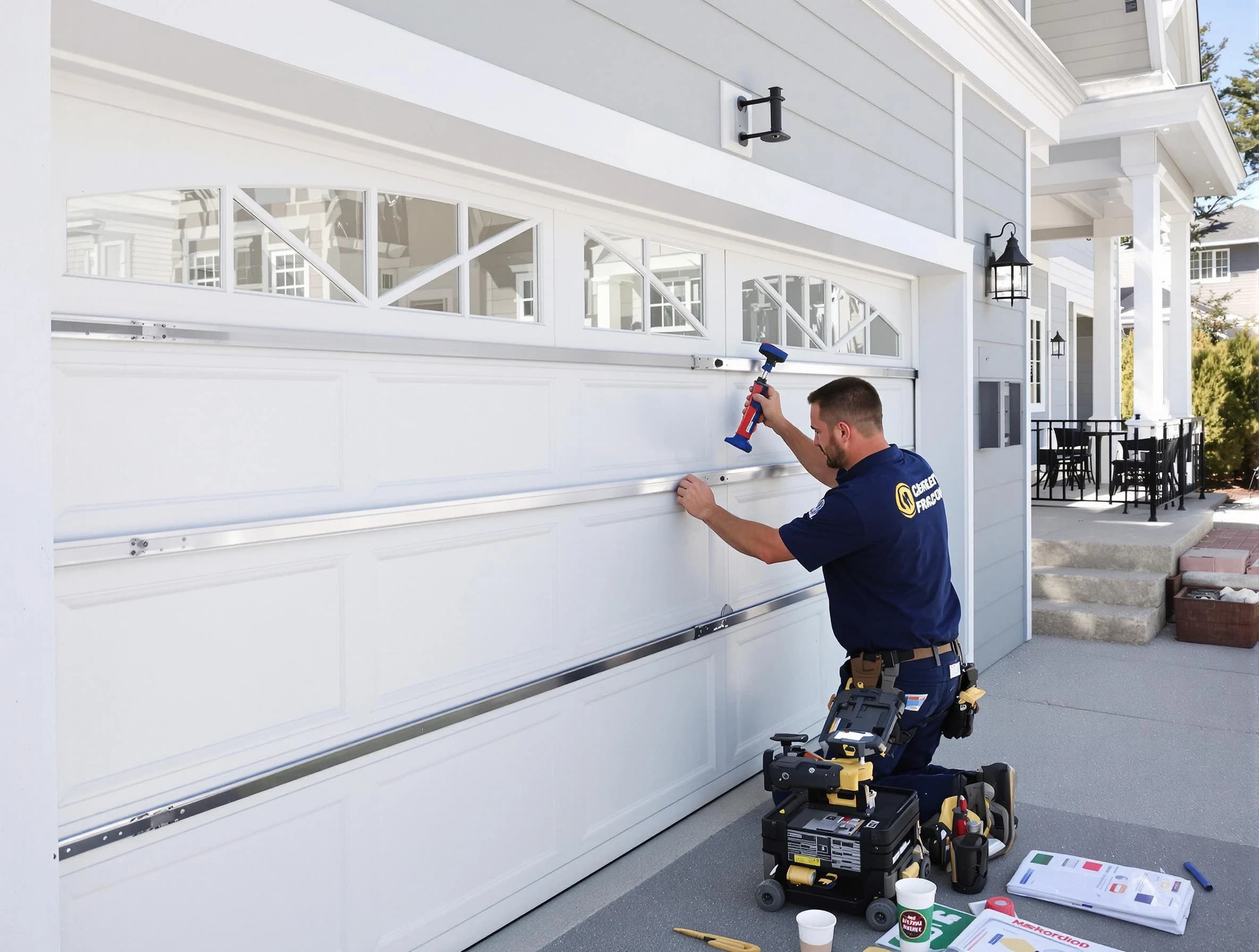 Professional garage door installation by Gilbert Garage Door Repair in Gilbert