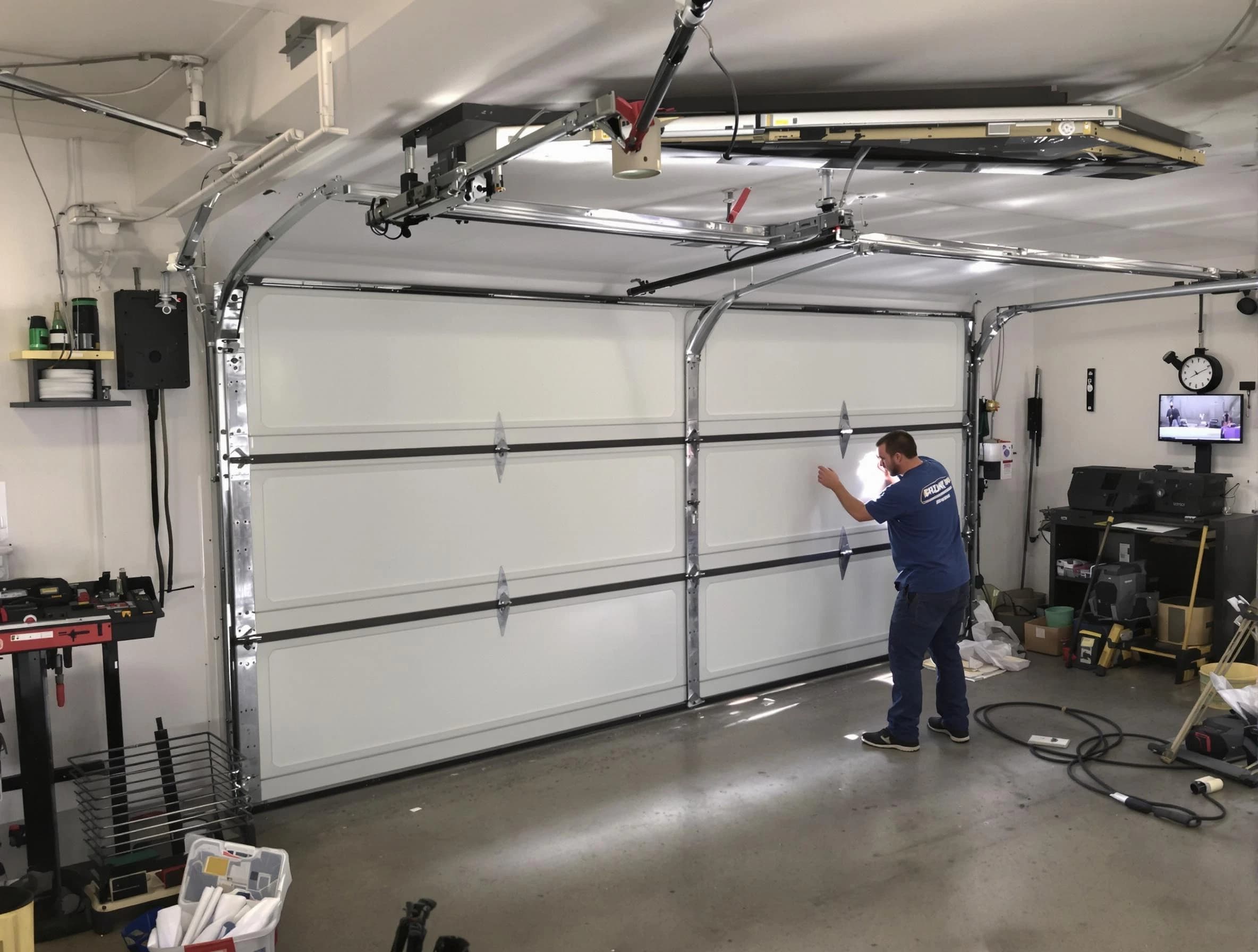 Professional garage door repair service by Gilbert Garage Door Repair in Gilbert