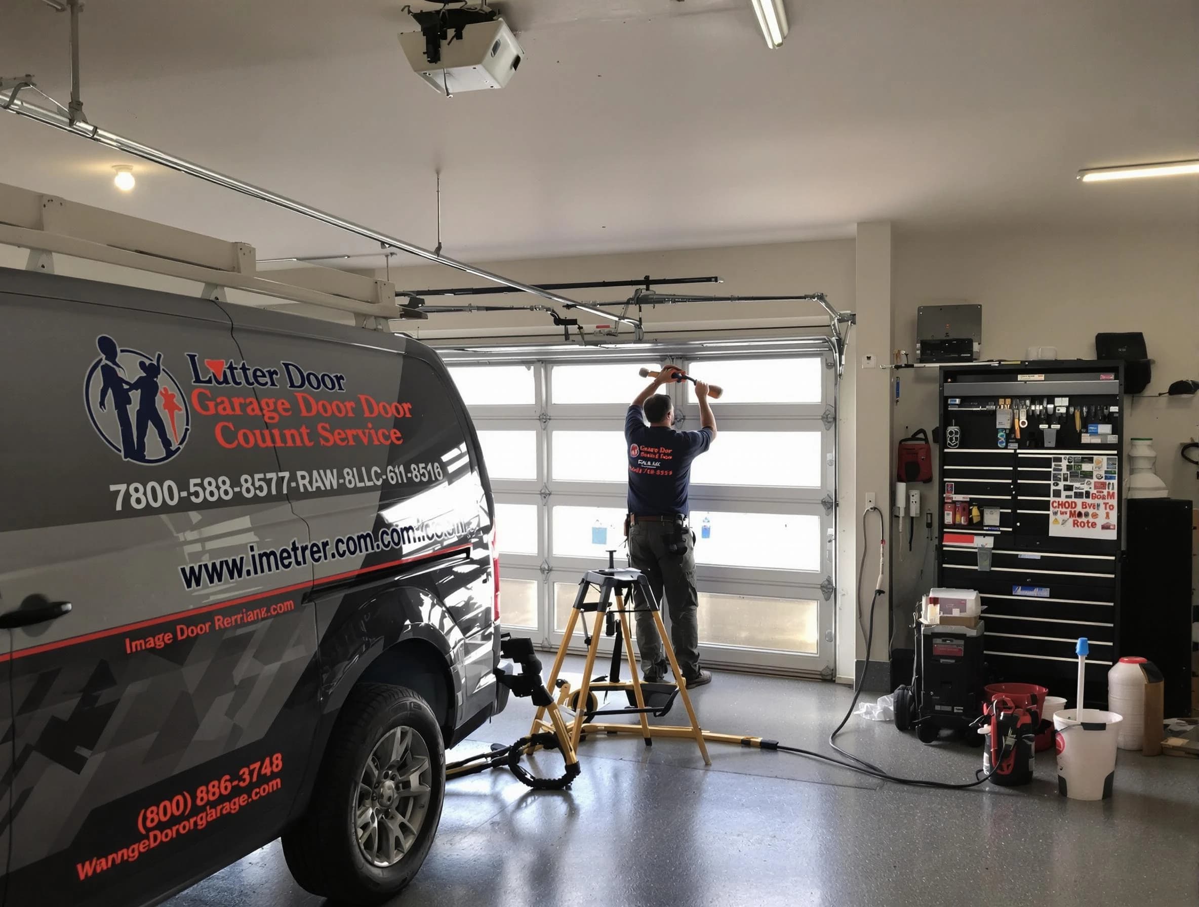 Gilbert Garage Door Repair rapid response team performing same-day repair in Gilbert